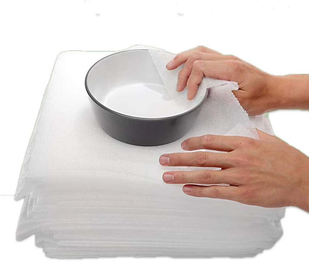 100 Pack Premium Cushioning Foam Sheets Packaging Material