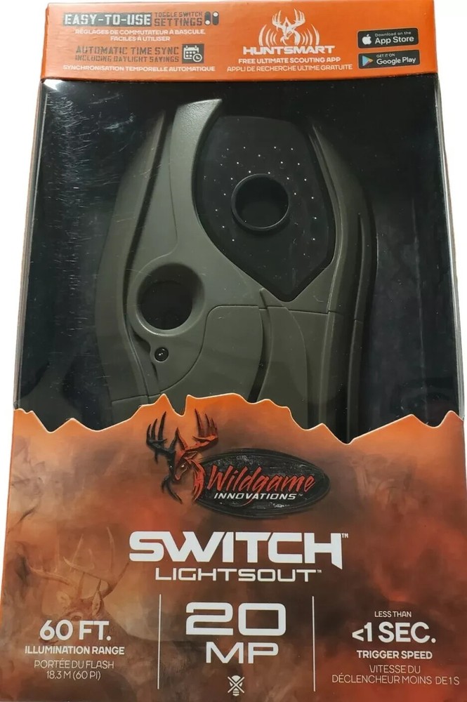 Wildgame Innovations Switch Lightsout 20MP Trail Camera EZ20B2W-21 Trail Camera