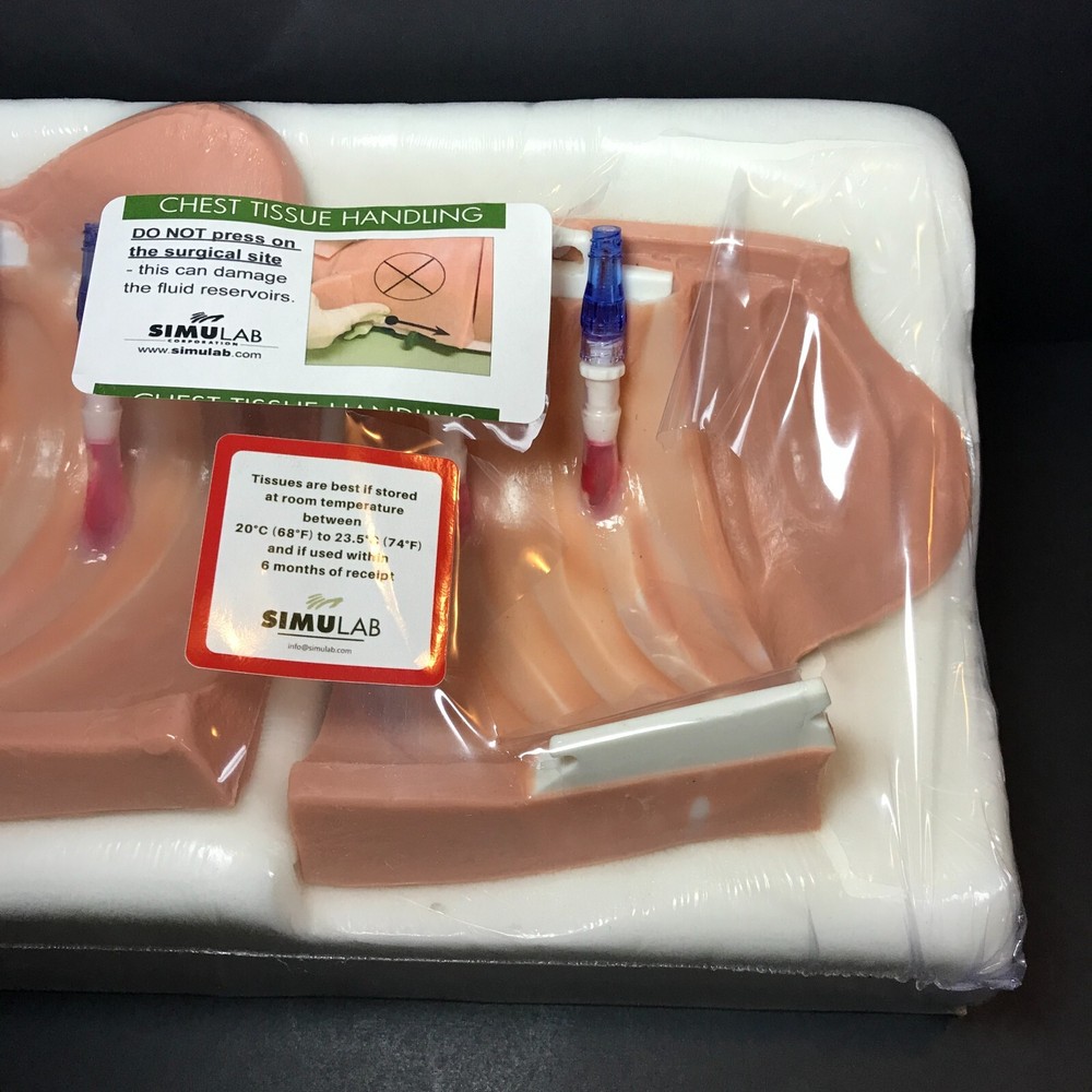 SimuLab TraumaChild 4-Student Chest Kit TC-CH 1 Left/Right Replacement Training