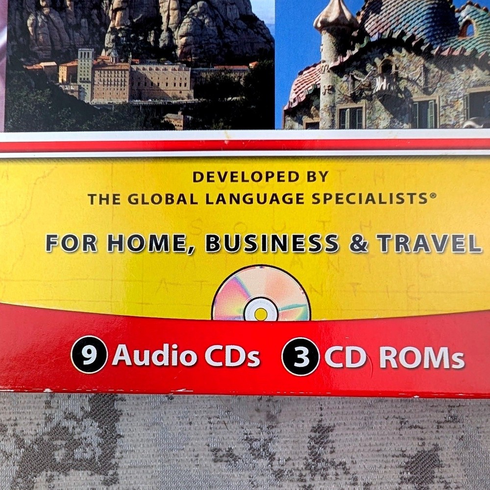 Global Access Spanish Complete Language Course 9 Audio CDs 3 CD-ROMs 2008