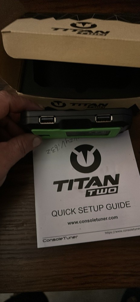 ConsoleTuner Titan Two Gaming Adapter Multi-Platform Green Black