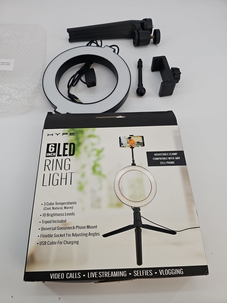 HYPE 6" INCH LED RING LIGHT (Fulll