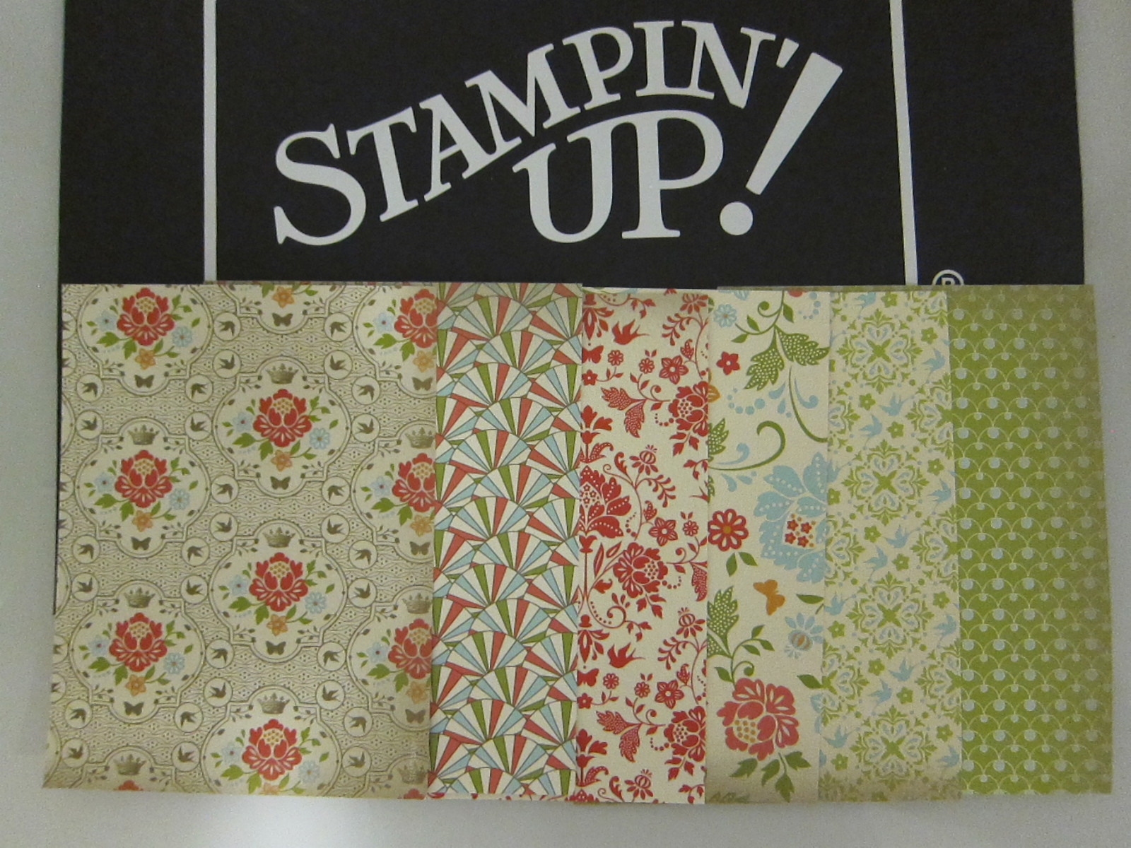 Stampin' Up Designer Series Paper Card Front Layers A2 DSP Fronts RETIRED!