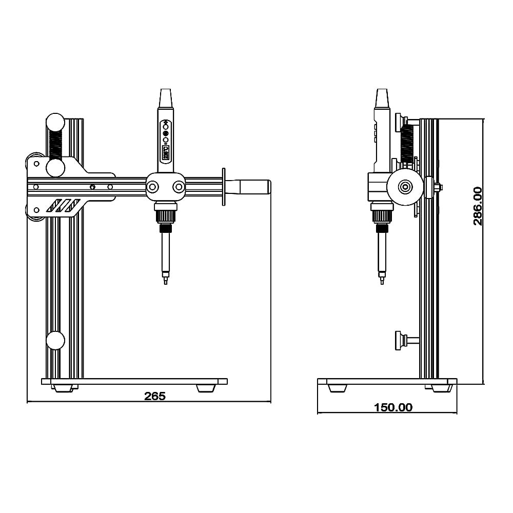 Vertical Heat Pressing Machine,Heat Set Insert Tool,Brass Inserts 3D Printing...