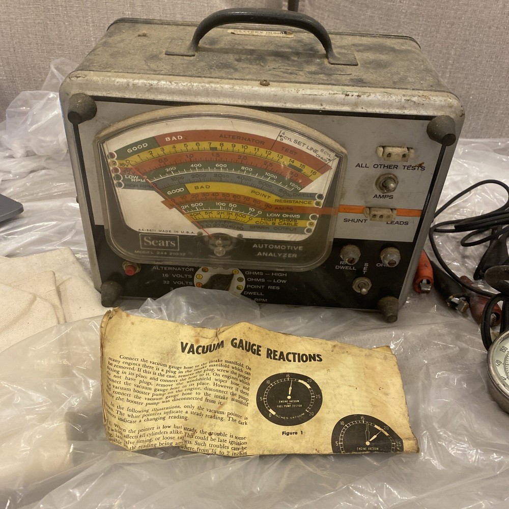 Sears Super Automotive Analyzer Model 244-21032