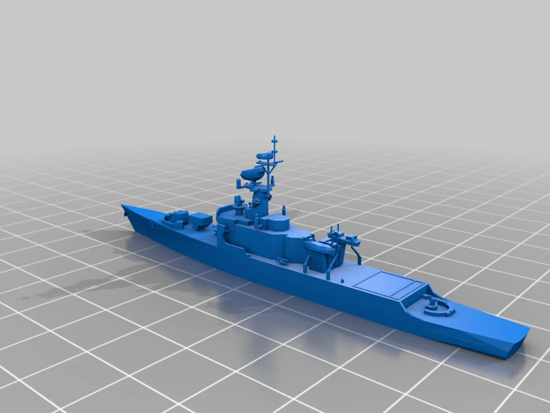 1:700 USS Forrest Sherman