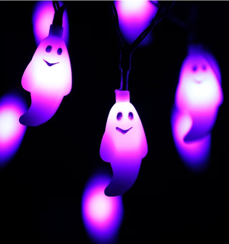 50 CT Ghost String Light Purple