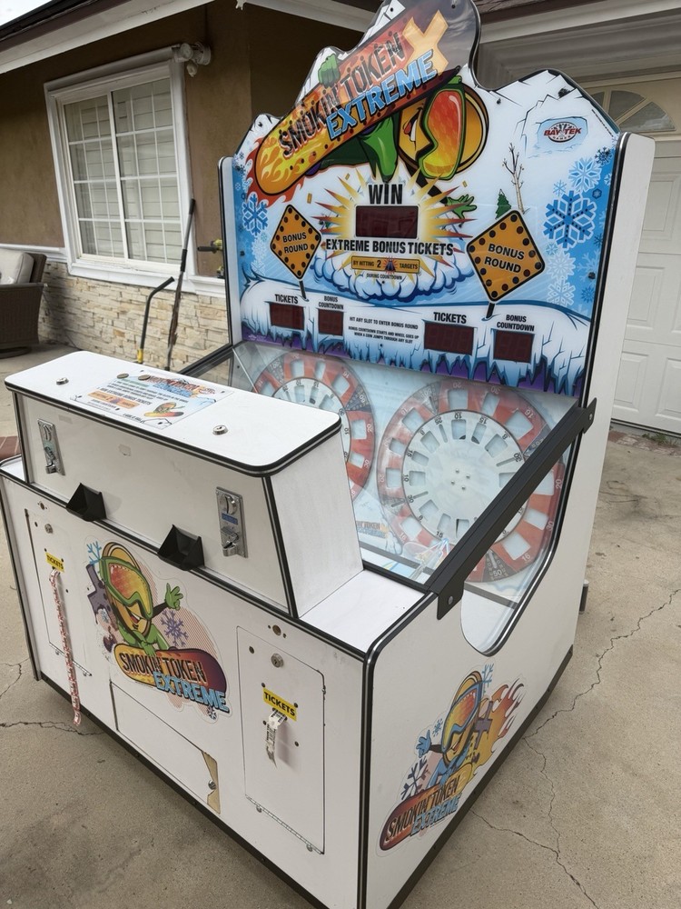 Smokin Token Bay Tek Arcade Ticket Redemption Machine