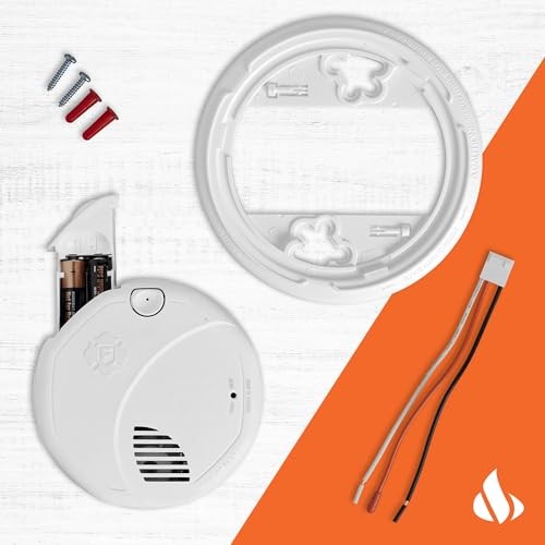 First Alert SM300-AC, Interconnect Hardwire Dual Sensor Smoke 1-Pack, White