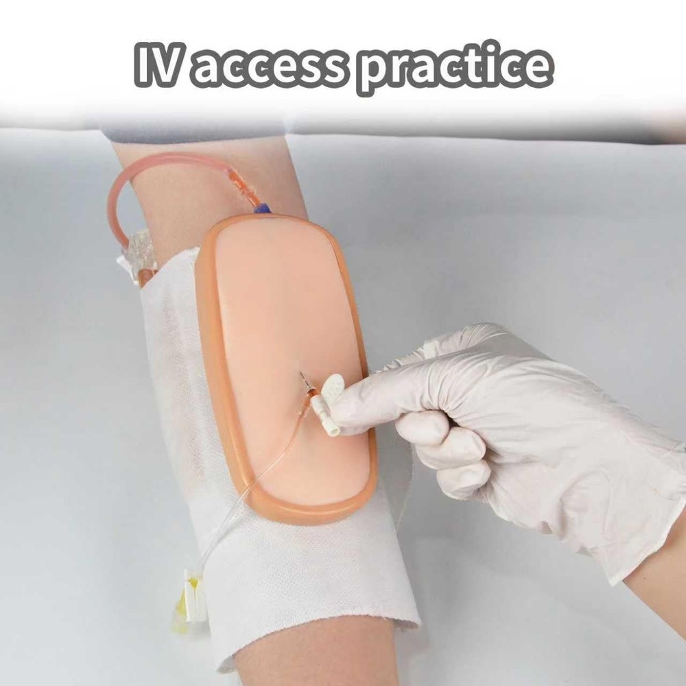 IV Practice Kit for Nursing Students, Replaceable IV Practice Pad for Nurses,...