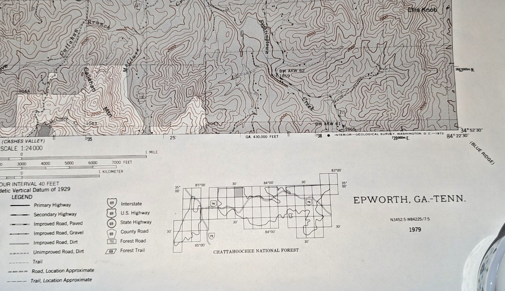 Vintage Topographic Maps