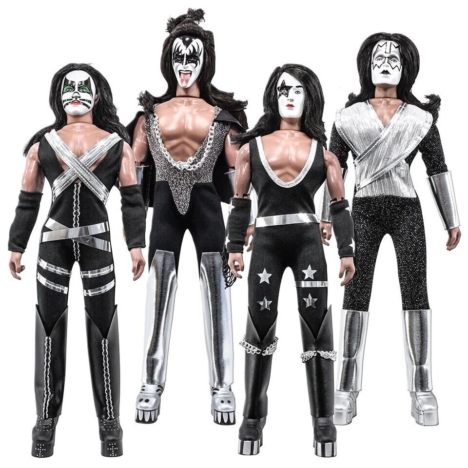 KISS 12 Inch Action Figures Series 9 Love Gun: Set of all 4