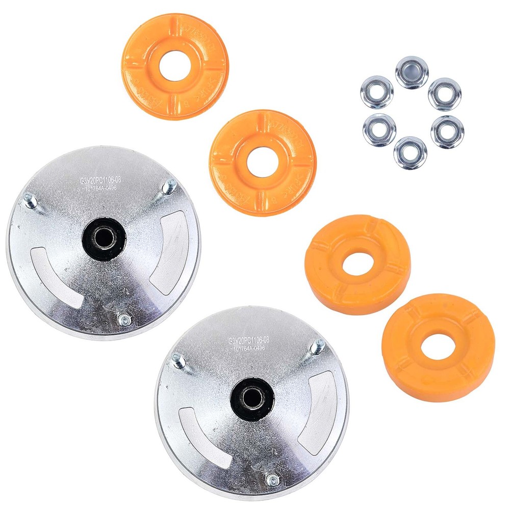 Front LH RH Strut Shock Mounts & Support Upper Lower Kit For BMW X5 X6 E70 E71