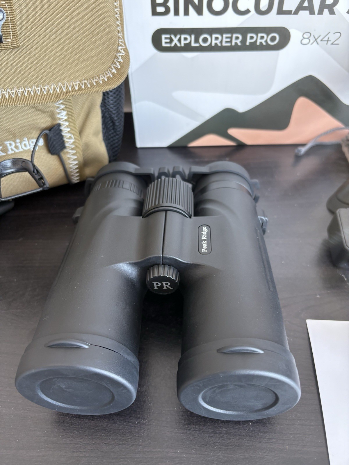 Peak Ridge Binocular Set. Explorer Pro. 8x42. New In Box. Waterproof.