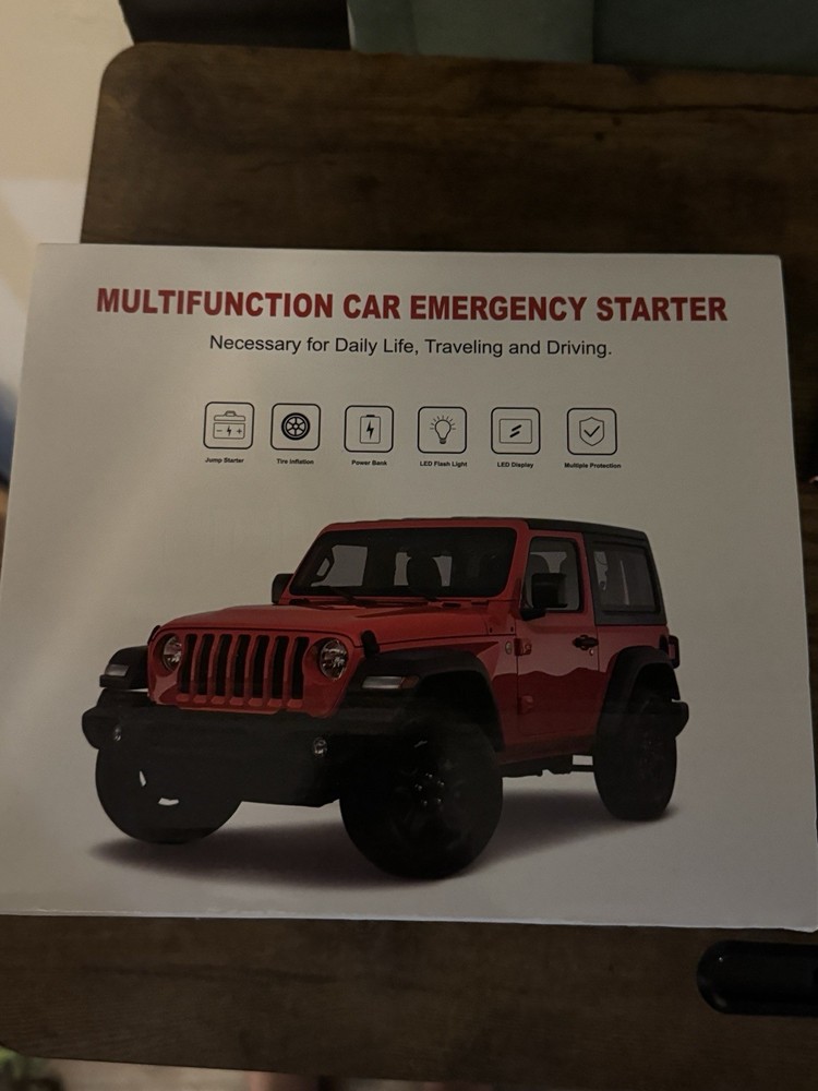 Multi-function Car Kit (jumper Cables And More)