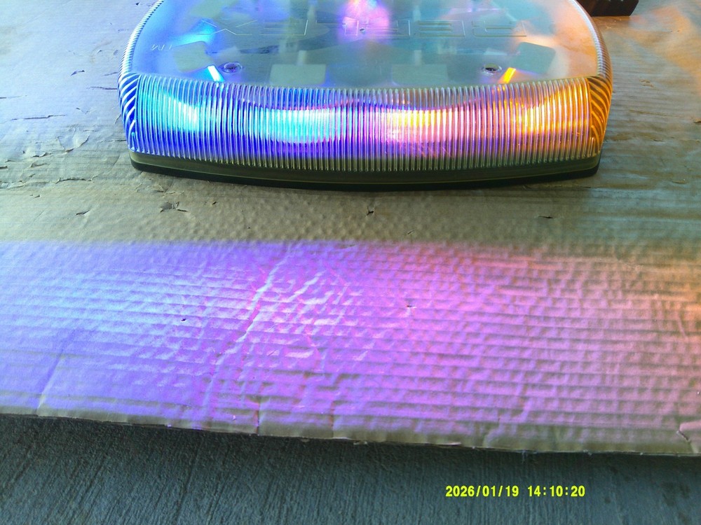 Reflex mini lightbar Amber/Blue. tested!