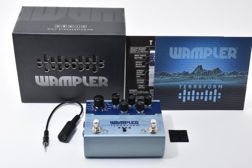 Wampler Pedals Terraform Multi-Modulation Pedal New Unused
