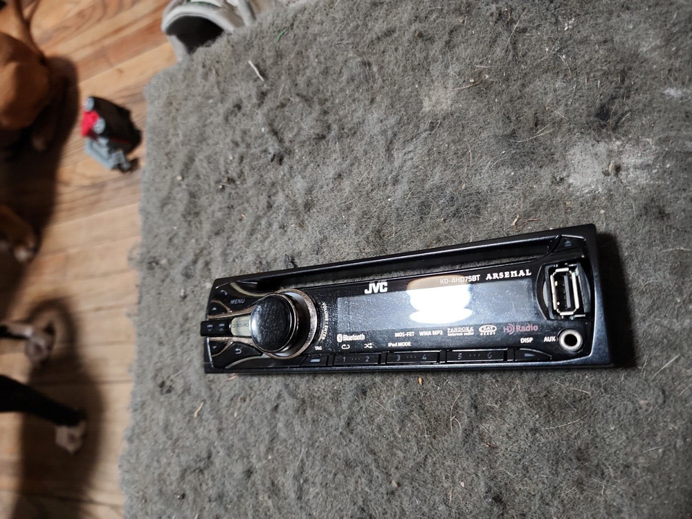 JVC KD-AHD75BT FACEPLATE ONLY TESTED