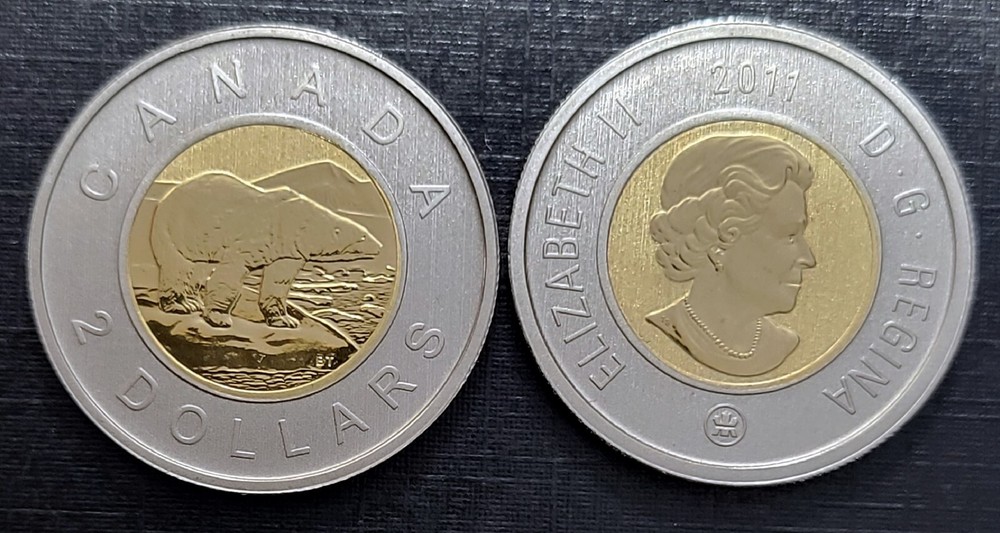 Canada 2011 Regular Specimen Toonie!!