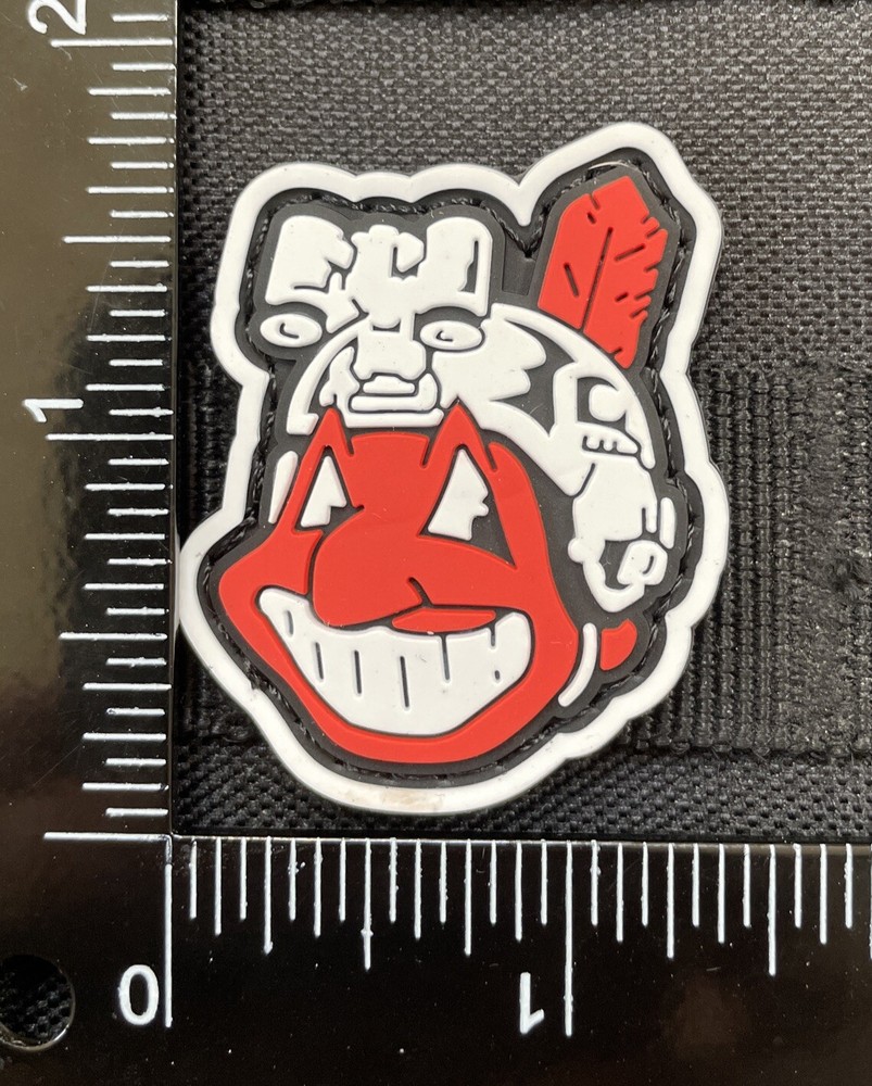 Indian Operator Night Vision NVG PVC Hook Loop Tactical Morale Patch Cleveland