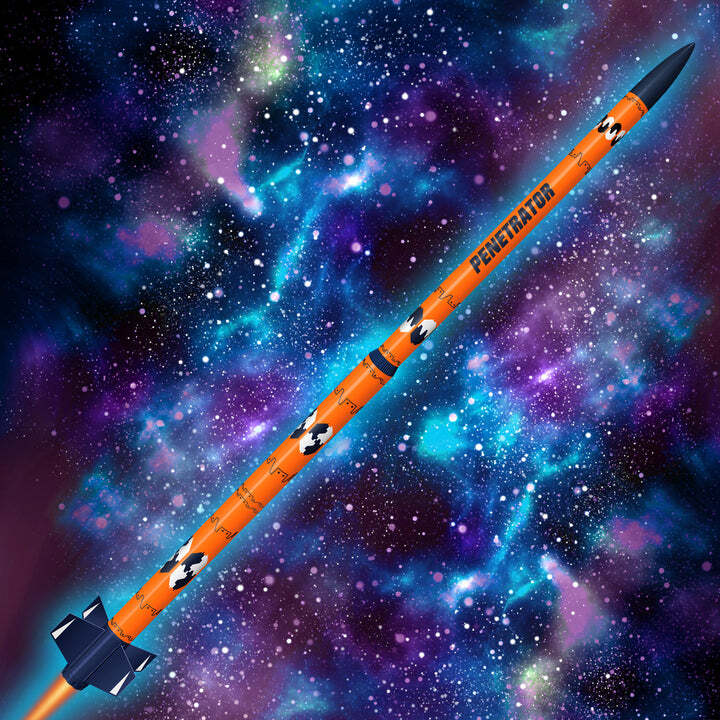 Quest Flying Model Rocket Kit Penetrator  QST 1618