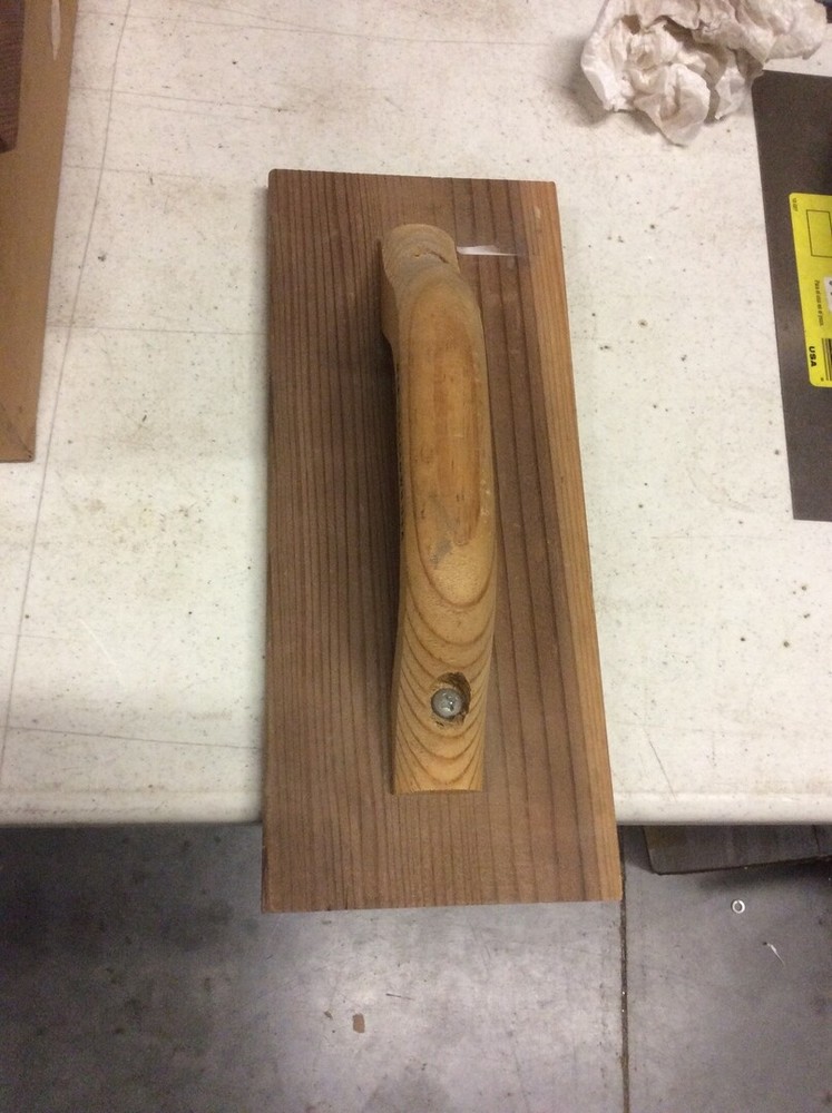 12" X 5" Redwood Hand Float