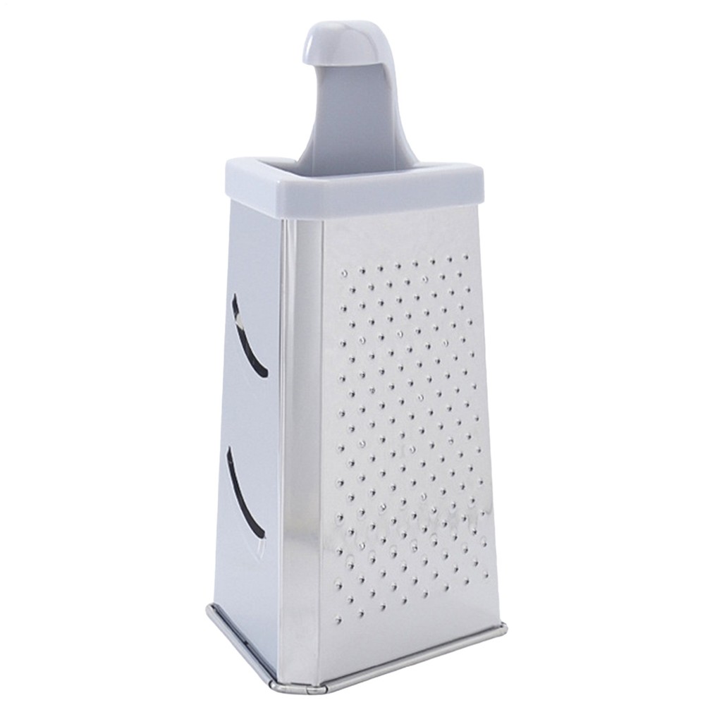 Food Grater Handheld Cheese Grater Vegetable Slicer Container Triangular Shredde