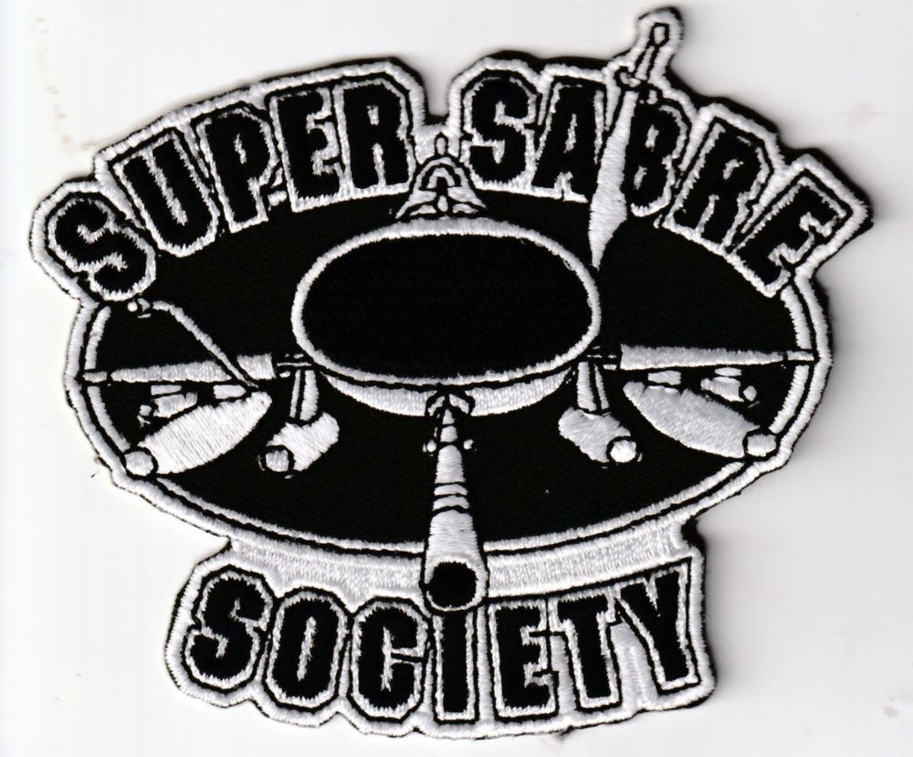 USAF air force Super Sabre Society patch