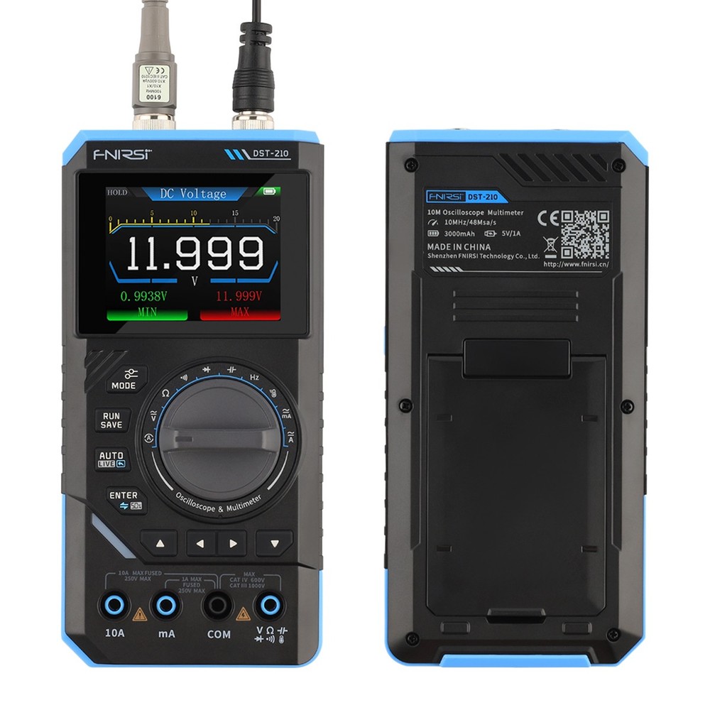 DST210 Handheld Digital Oscilloscope Multimeter+Function Signal Generator FNIRSI