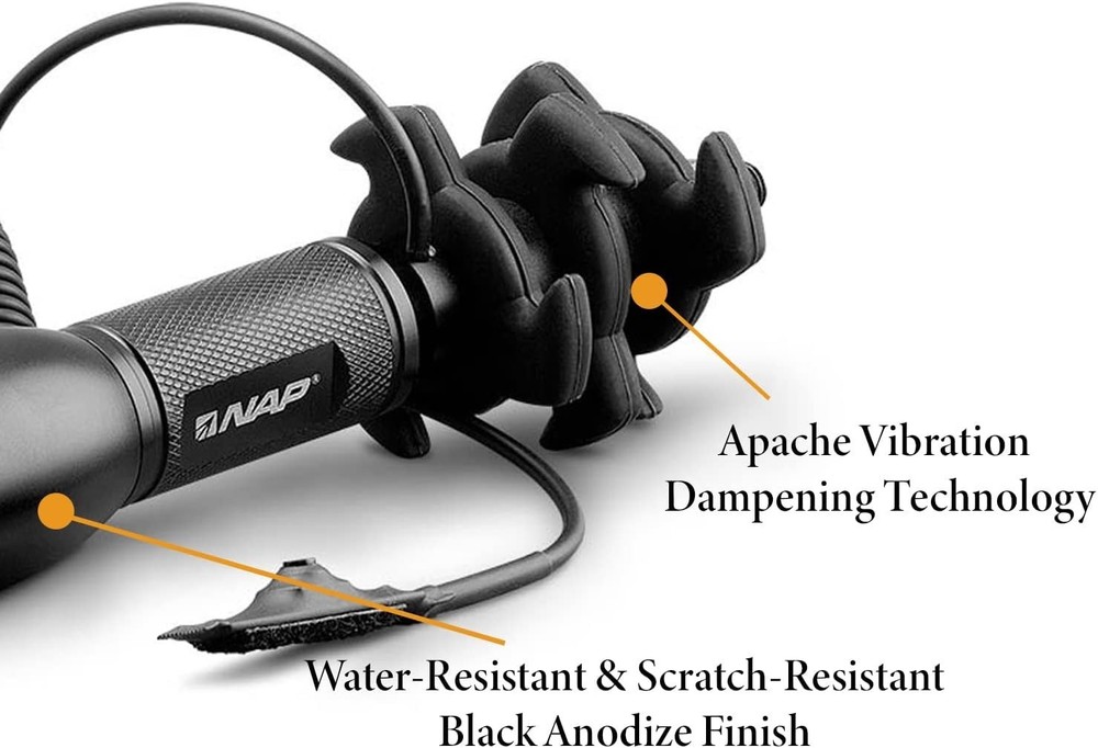 NAP Apache LED Stabilizer: Water-Resistant Hunting Light with Remote Activation