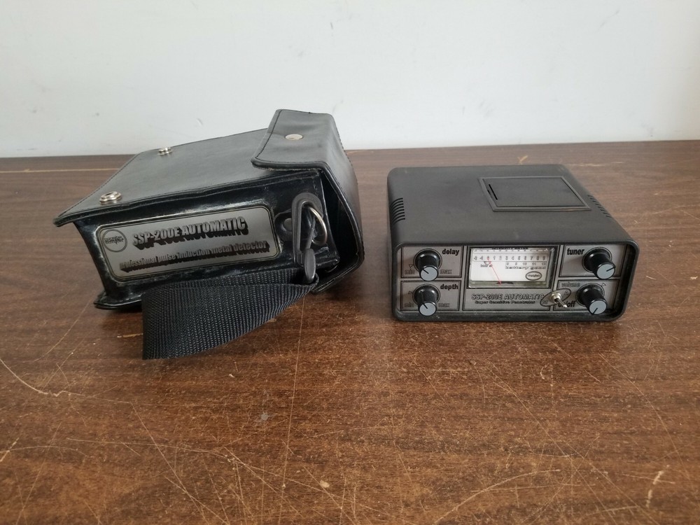 Detech SSP-200E Automatic Pulse Induction Metal Detector