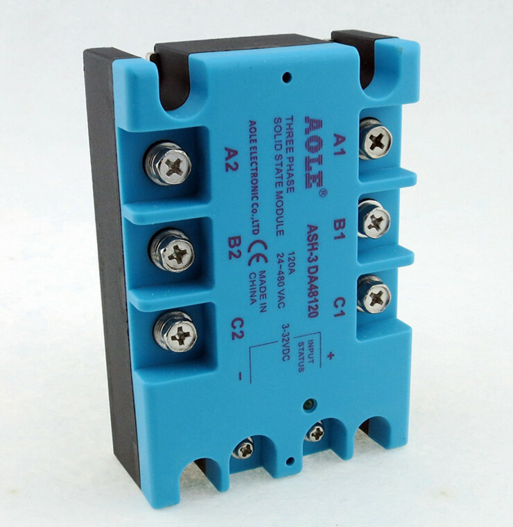 120A High Current ASH-3DA48120 Enhanced Three-phase Solid State Relay