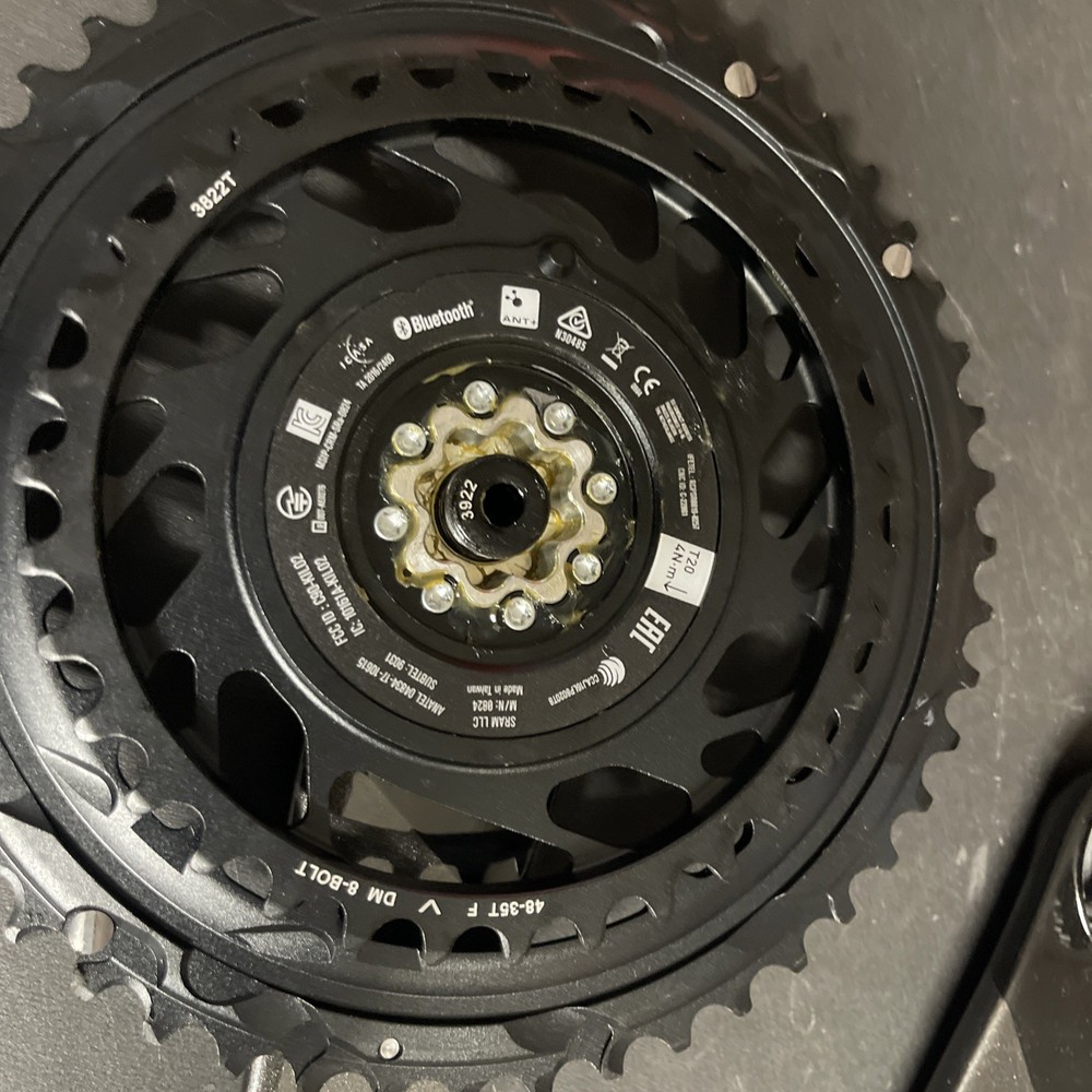 sram force axs power meter crankset
