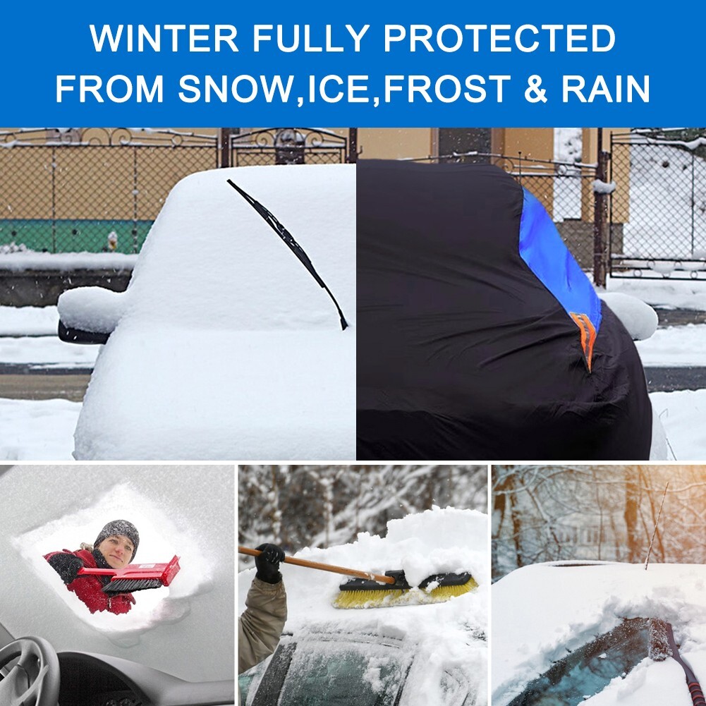 For Honda Civic Full Car Cover Outdoor All Weather Dust UV Resistant Protection