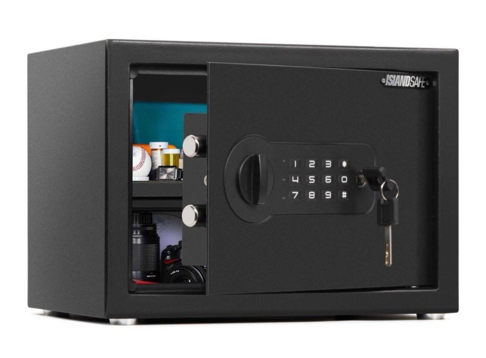 Safe and Security Lock BoxSmall Money BoxDocument Safe with Digital Keypad Lock