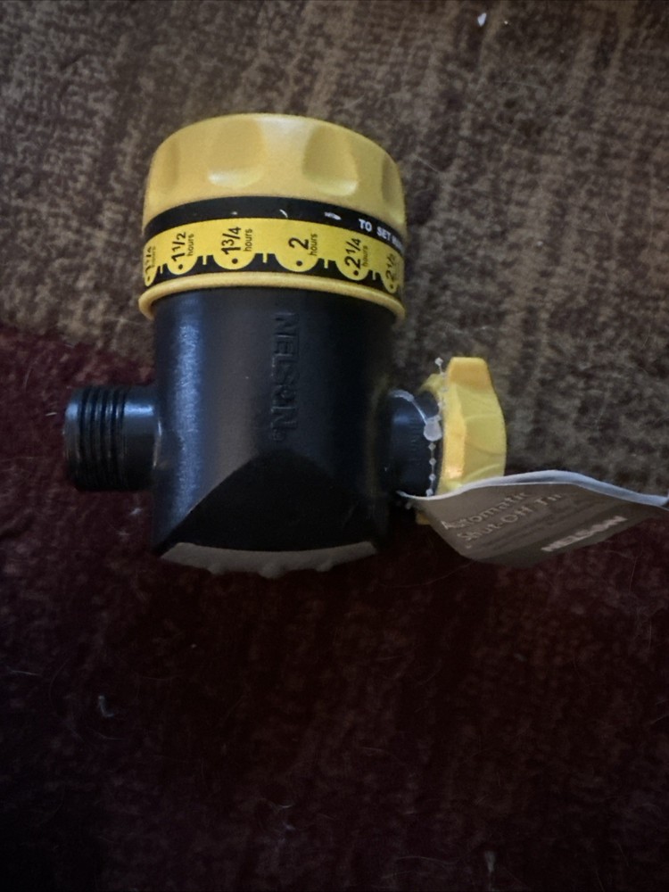 856604-1001 Water Mechanical Timer Yellow Black