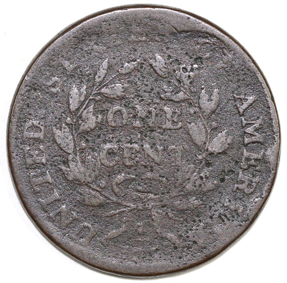1801 1c S-215 Draped Bust Large Cent