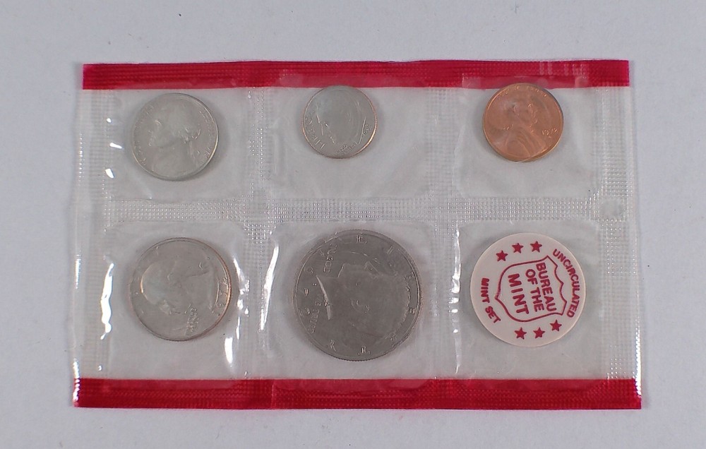 Complete Run 1970-1981 US Uncirculated Mint Sets + SBA Dollar 13 Sets