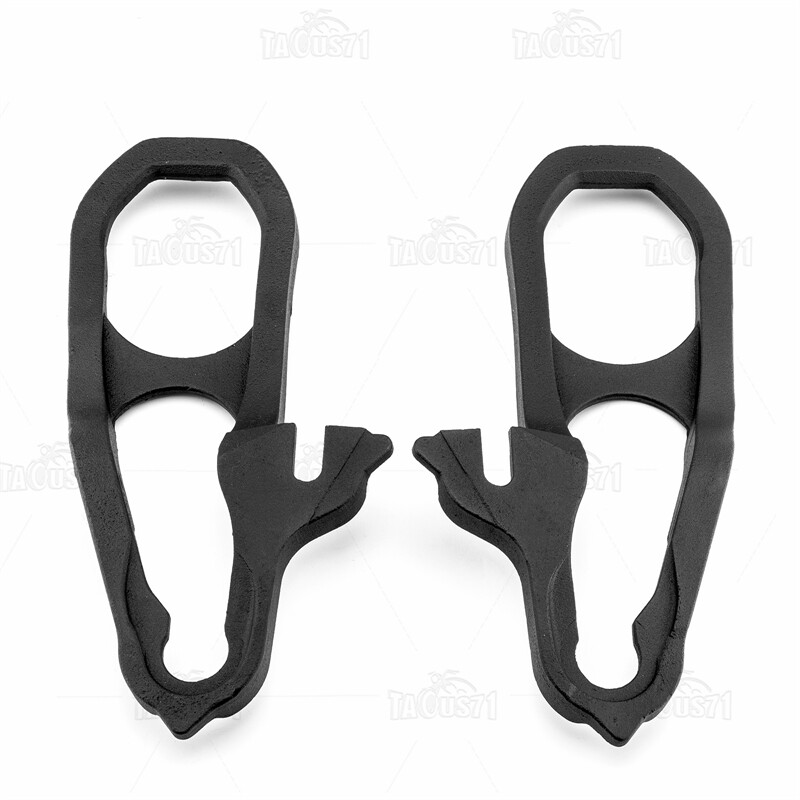 For 2019 2020 2021 2022 2023 2024 Ram 1500 DT Heavy Duty Front Tow Hooks +Bezels
