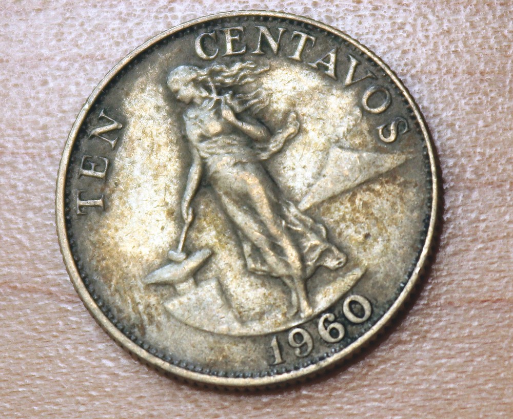 1960 Philippines 10 Centavos