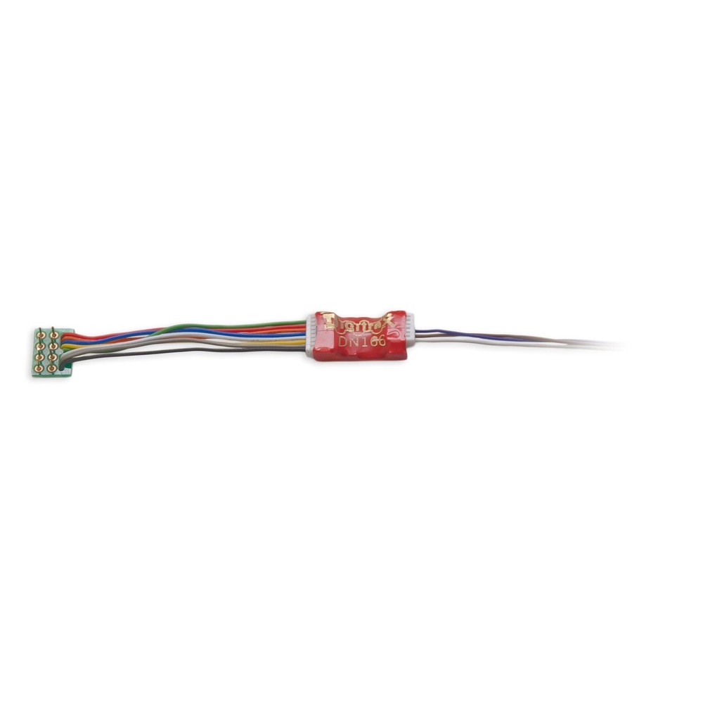 N DCC Decoder S6, Premium Wired 6-Function 1A