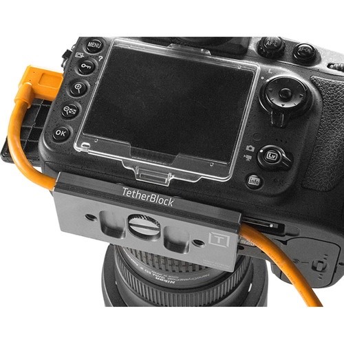 New Tether Tools TetherBlock QR Plus Quick Release Plate (Thunder Gray) #33794