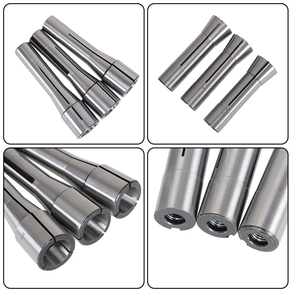 29 Pcs R8 Spring Collet Set Fractional 1/32" To 1" High Precision