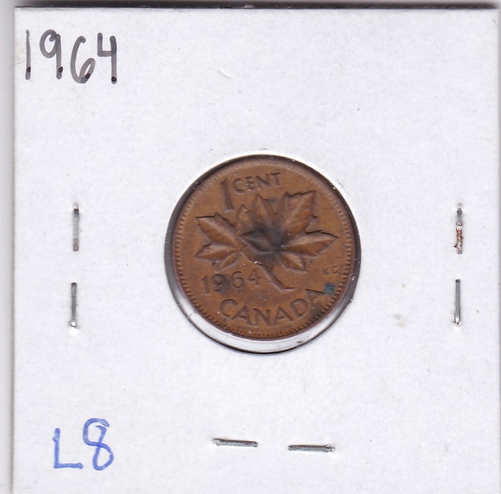 1964 Canada Cent L8