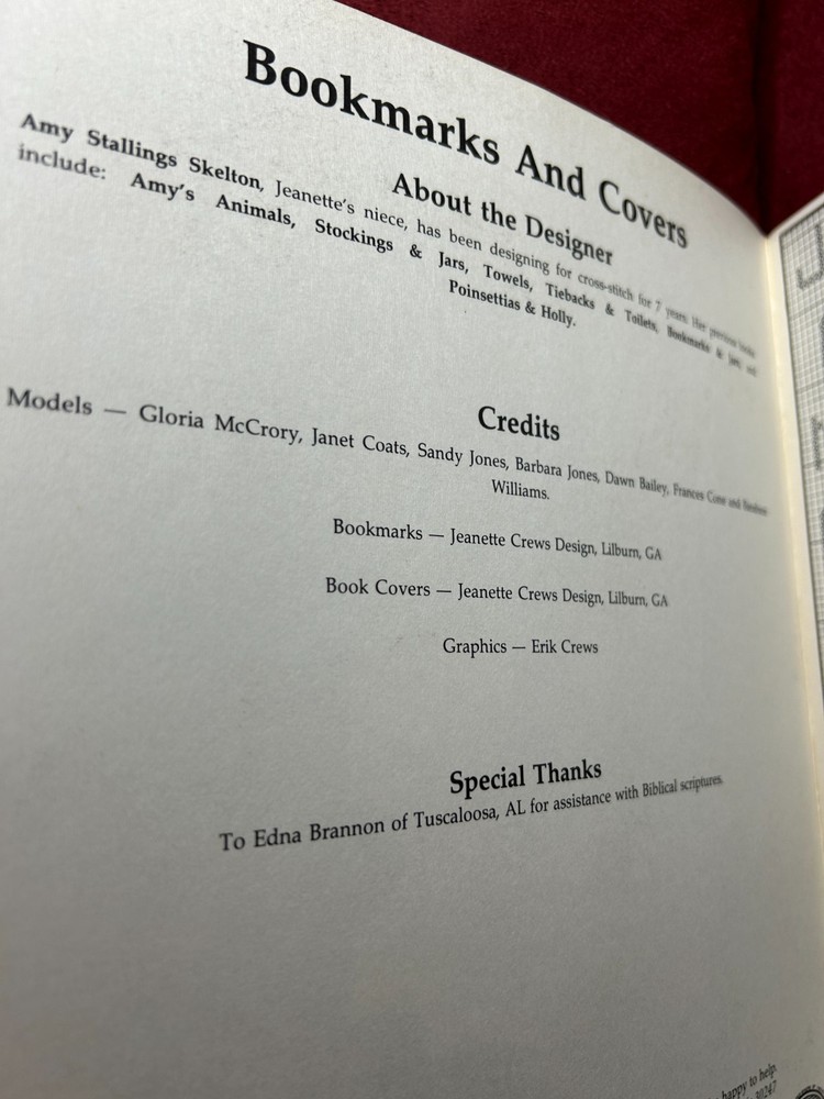 Various BOOKMARK AND MINI-PULLS cross stitch pattern leaflets U-PICK/your choice