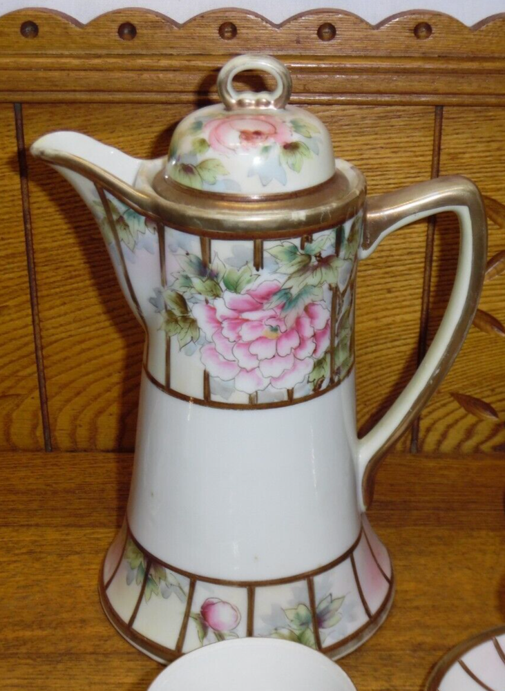 Imperial Nippon Porcelain Chocolate Set