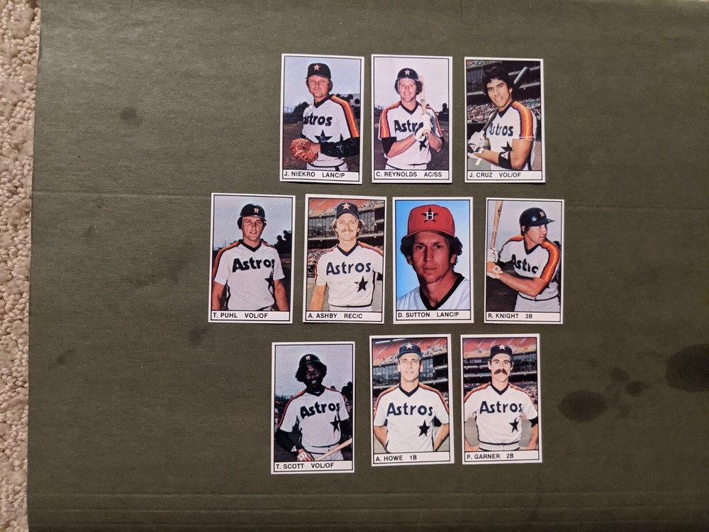 U Pick - 1982 All-Star Game Program Insert "Common Players"