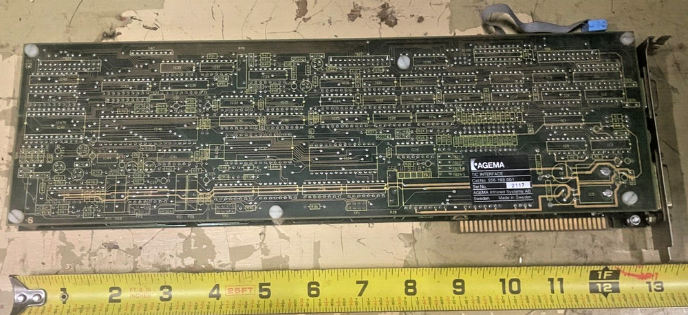 Agema Infrared Systems TIC Interface Computer Board Catalog Number 556 193 001