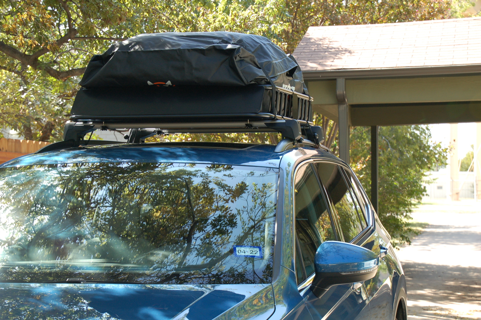 64" Roof Rack Basket Cargo Carrier w/ Extension Top Luggage Holder For SUV