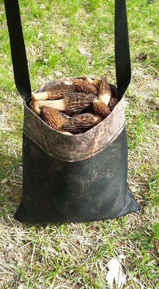 Basic Mushroom Hunting Bag,  Forage, Beach, Rock Mesh Bag